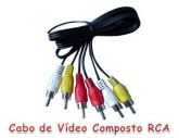 Cabo Av Audio E Video Rca Tv Lcd Led Dvd Sky Net Video